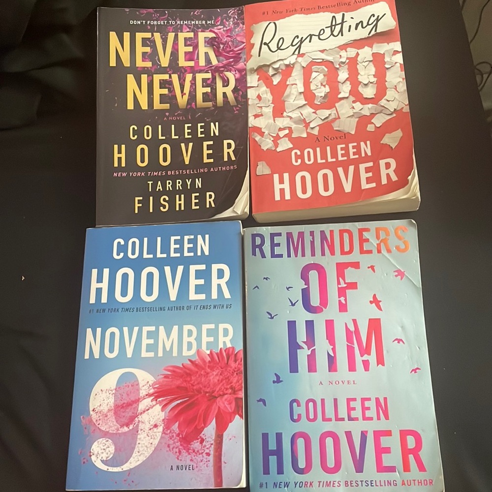 5 Colleen Hoover books